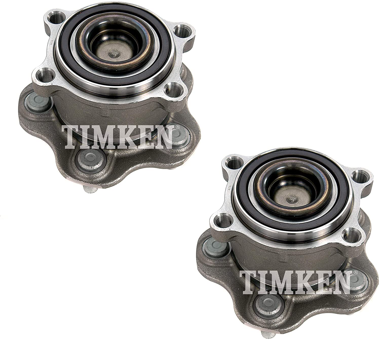 Pair Set of 2 Rear Timken Wheel Bearing & Hub Kit for Nissan Murano Quest FWD