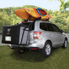 Rightline Gear 100B90 Car Back Carrier, 13 cu ft, 100% Waterproof, Attaches With or Without Roof Rack