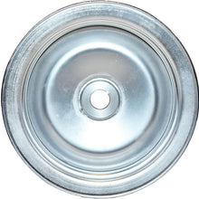 A-Team Performance Saginaw Power Steering Pump Double-Groove Steel Pulley Compatible With GM (Chrome)