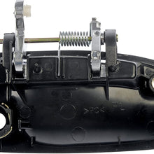 Dorman 80673 Front Driver Side Exterior Door Handle for Select Honda Models, Black and Chrome
