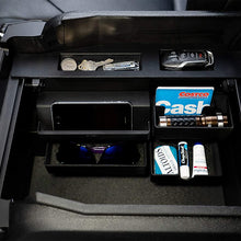 MX Auto-Salient Console Organizer for Select Ford Trucks & SUVs-Compatible with |Ford F150 (2015-2020) | F250, F350, Raptor (2017-2020) | Expedition (2018-2020) | Fits ONLY Vehicle w Bucket Seats