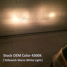 Mega Racer (2 Pair H11 Standard DOT Clear 4300K (Fog Light) Xenon Gas Halogen Headlight Lamp Bulb Replace US Car