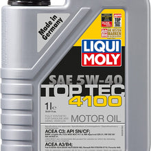Liqui Moly 2329 5W40 Top Tec 4100 Motor Oil, 1 L