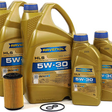 Blau J1A7002-D Motor Oil Change Kit - Compatible with 2014-17 Freightliner Sprinter 3500 w/ 4 Cylinder 2.1L BlueTEC Diesel Engine