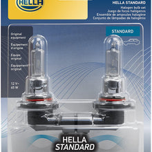 HELLA 9005 100WTB Twin Blister High Wattage Bulbs, 12V, 2 Pack