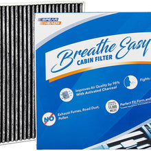 Spearhead Premium Breathe Easy Cabin Filter, Up to 25% Longer Life w/Activated Carbon (BE-161)