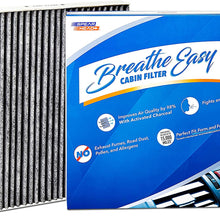 Spearhead Premium Breathe Easy Cabin Filter, Up to 25% Longer Life w/Activated Carbon (BE-134)