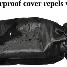 Roe & Moe Snow & Ice Scraper for Cars & Trucks w/Extend. Telescoping Feature & Waterproof Glove - Mitts Have Water repelling Outer Cover & Plush Inner Fabric to Keep Your Hands Dry, Warm and Cozy (2)
