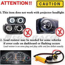 Mega Racer H7 (High Beam Headlight) Super White 6000K Bright-Chip 30-LED Xenon Lamp Light Bulb Replace Auto Car