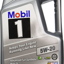 Mobil 5QT 5W20 Syn Oil
