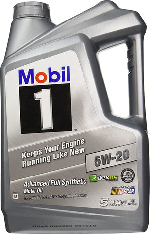 Mobil 5QT 5W20 Syn Oil