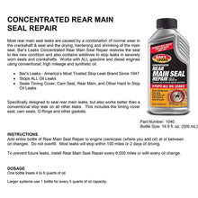Bar's Leaks 1040 Grey Pack of 1 Concentrated Rear Main Seal Repair-16.9 oz