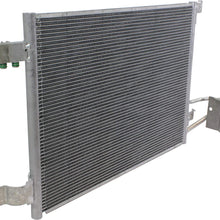 A/C Condenser Compatible with 2007-2011 Jeep Wrangler (JK) Aluminum Core