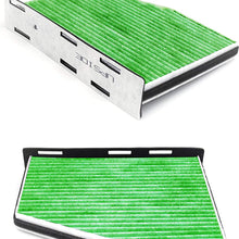 FUN-DRIVING Macrofiber Cabin Air Filter,Microfilter,Long-Fiber,Replacement for 64119237554/64119237555