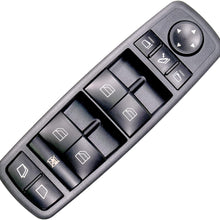 APDTY 139977 Power Window Switch Fits Select Mercedes Models w/Power-Folding Mirrors GL320 GL350 GL450 GL550 ML320 ML350 ML450 ML500 ML550 ML63 R320 R350 R500 R63 AMG (11 Button; Replaces 2518300390)
