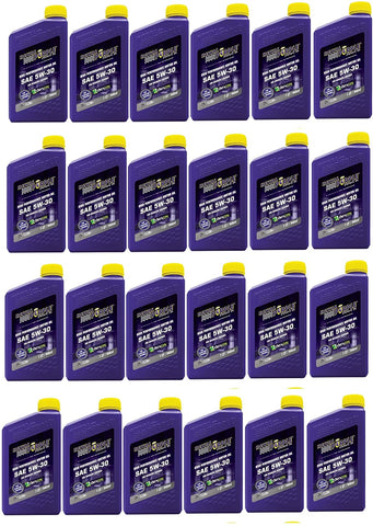 Royal Purple SAE Multi-Grade Synthetic Motor Oil - 5W30 Pack of 24 Quarts