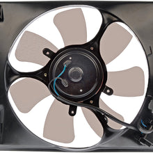 Dorman 621-011 A/C Condenser Fan Assembly for Select Honda Models, Black
