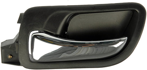 Dorman 79542 Front Driver Side Interior Door Handle for Select Honda Models, Black and Chrome
