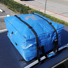 K-Cliffs Waterproof Roof Cargo Bag | Fits All Hard-top Cars | Blue (Medium)