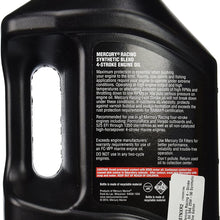 MERCURY OEM Verado 4-Stroke Engine Oil SAE 25W-50 Synthetic Blend One Gallon # 8M0078014
