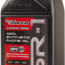 Torco A161044C SR-1 10w40 Synthetic Racing Oil Bottle - 1 Liter Bottle, (Case of 12)
