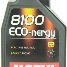 Motul 102782-12 8100 Eco-Nergy 5W-30 Oil, (Case of 12)