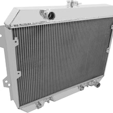 Champion Cooling, 3 Row All Aluminum Replacement Radiator for Nissan 280Z, CC634