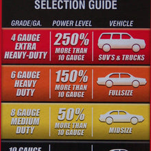 Road Power 08445 Light-Duty Booster Cables, 8-Gauge, 12-Feet