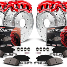 Power Stop KC200 Z23 Evolution Front and Rear Kit Rotors, Pads, Brake Calipers