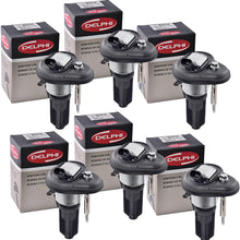 New Set of 6 Delphi GN10114 Ignition Coils