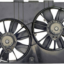 Dorman 620-634 Radiator Dual Fan Assembly,Black