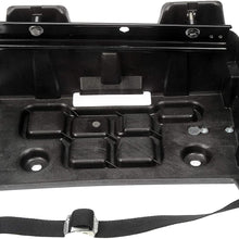 Dorman 00079 Battery Tray Replacement for Select Chrysler/Dodge Models, Black