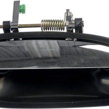 Dorman 80675 Rear Driver Side Exterior Door Handle for Select Honda Models, Black and Chrome