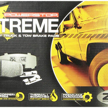Power Stop Z36-702A, Z36 Truck & Tow Carbon-Fiber Ceramic Rear Brake Pads