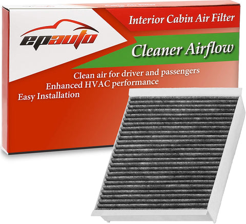 EPAuto CP150 (CF12150) Replacement for Ford/Lincoln Premium Cabin Air Filter includes Activated Carbon