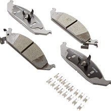 ACDelco 14D650CH Advantage Ceramic Front Disc Brake Pad Set