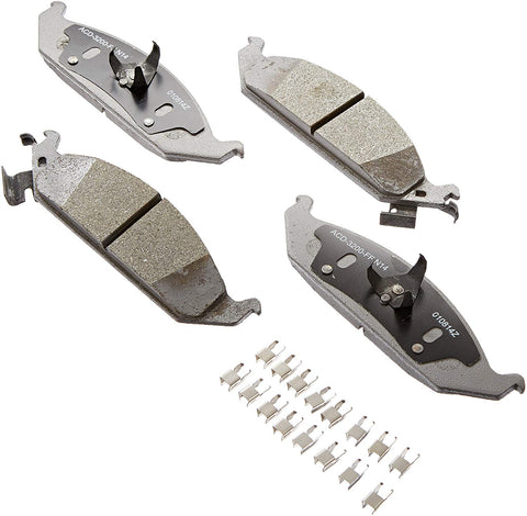 ACDelco 14D650CH Advantage Ceramic Front Disc Brake Pad Set