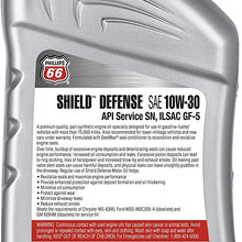 Phillips 66 1076556 Blend Motor (Shield Defense High Mileage Synthetic Oil 10W30-1 Quart), 32. Fluid_Ounces