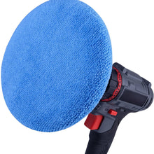Awpeye 10Pack Car Polisher Pad Bonnet (5 to 6 Inches) Soft Microfiber Polishing Bonnet Buffing Pad Cover