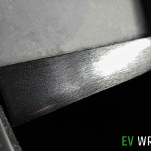 EV Wraps Tesla Model 3 / Model Y Center Console Wrap - Brushed Black Metallic