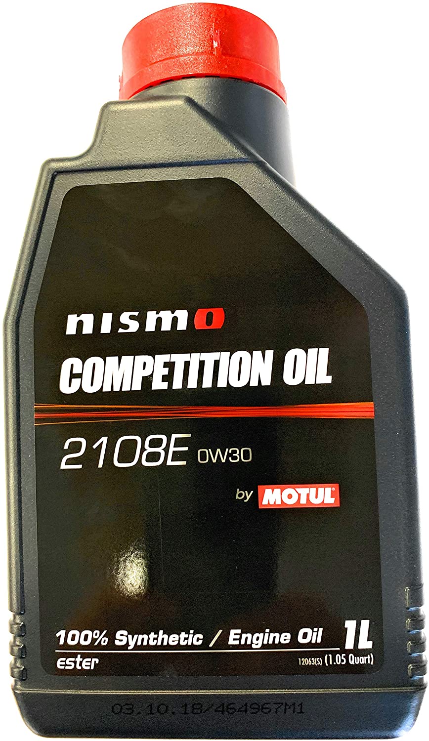 Motul 102497 NISMO Competition Oil 2108E 0W30 6X1L