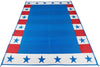 Camco 42839 RV Awning & Outdoor Mat, 6-Feet x 9-Feet, Patriotic Design - The Perfect Multi-Purpose Outdoor Accessory - Keeps Dirt from Being Tracked in Your RV or Home