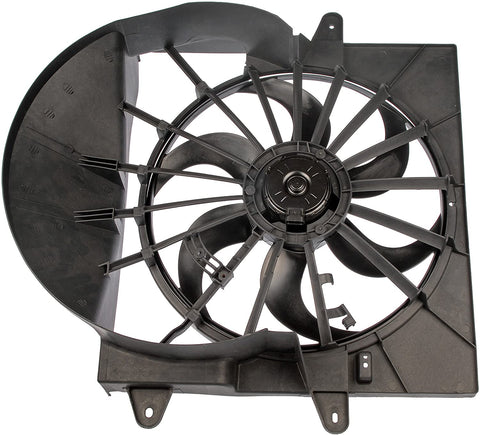 Dorman 620-051 Engine Cooling Fan Assembly for Select Jeep Models, Black