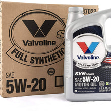 Valvoline SynPower 5W-20 Full Synthetic Motor Oil - 5qt (Case of 3) (787023-3PK)