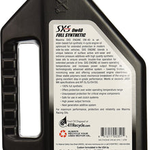 MaximaHiflofiltro SXSSEOCK012 Full Synthetic Side x Side Engine Oil Change Kit for Kawasaki Teryx 4x4/750/800, 4 L