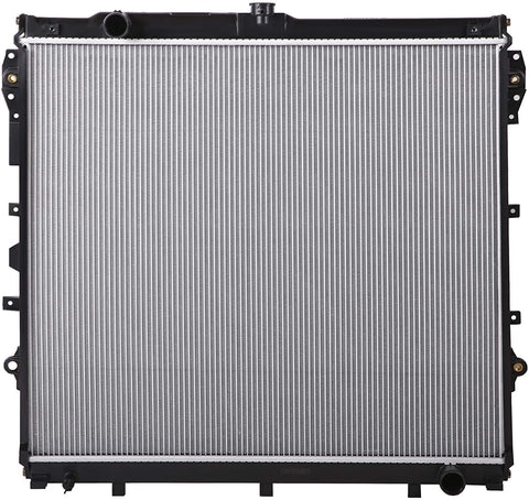 Lynol Cooling System Complete Aluminum Radiator Direct Replacement Compatible With 2007-2020 Tundra Pickup Truck 2008-2014 Sequoia SUV V8 4.6L 5.7L