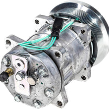 GENUINE SANDEN 4487 4726 AC COMPRESSOR FOR CATERPILLAR 2180324 70-1-0011
