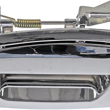 Dorman 91080 Front Driver Side Exterior Door Handle for Select Ford Models, Chrome