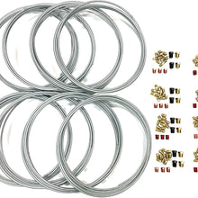 25 ft 3/16 Brake Line Kit - Steel Roll WITH Fittings