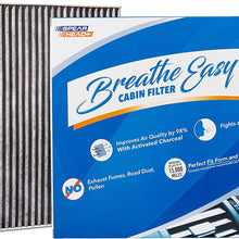 Spearhead Premium Breathe Easy Cabin Filter, Up to 25% Longer Life w/Activated Carbon (BE-161)